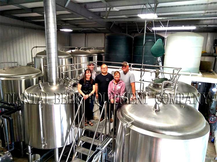 <b>Finished the 4000L Microbrewery installation in Canada</b>